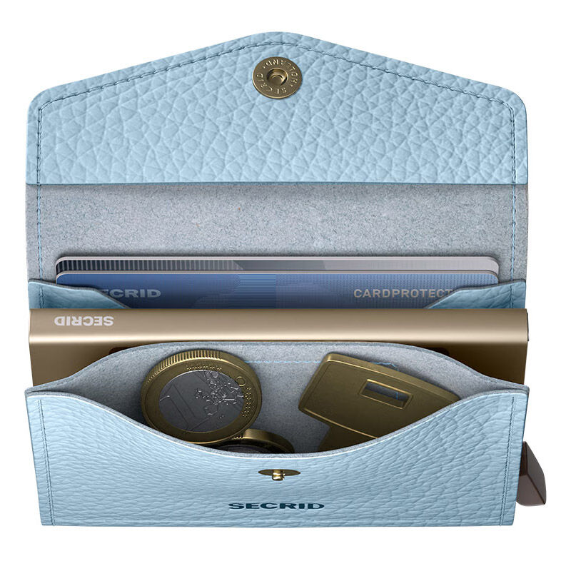 Secrid Envelope Wallet Pebble Ice Blue image number 3